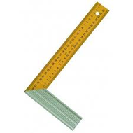 TAL EQUERRE DROITE E D'ONGLET LAME ACIER TALON ALU 250 MM TAL EQUERRE DROITE E D'ONGLET LAME ACIER TALON ALU 250 MM